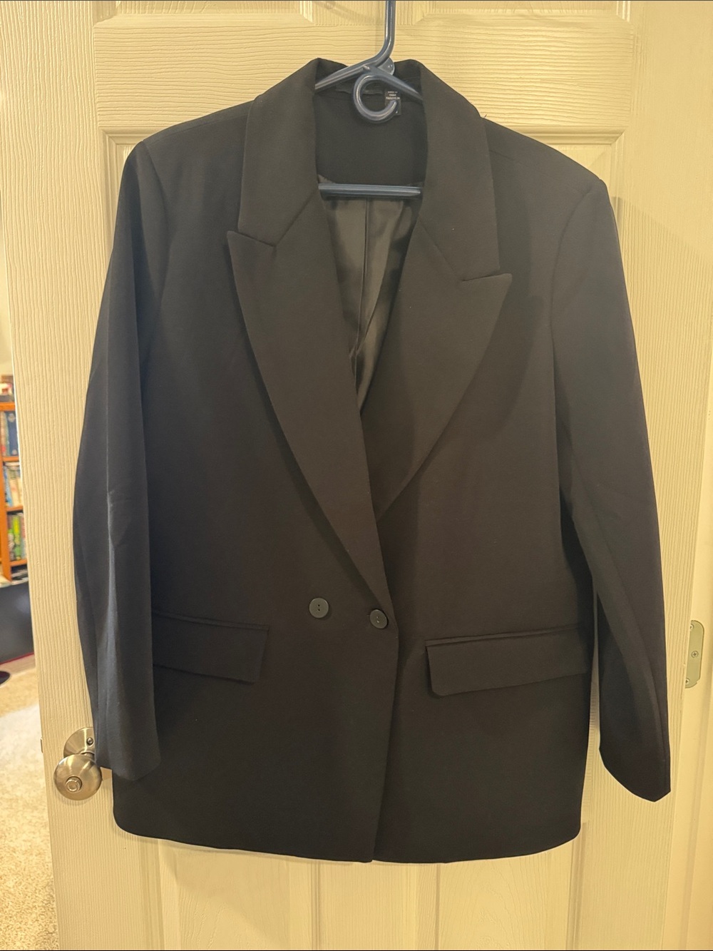 RDI Black Double-Breasted Women’s Blazer